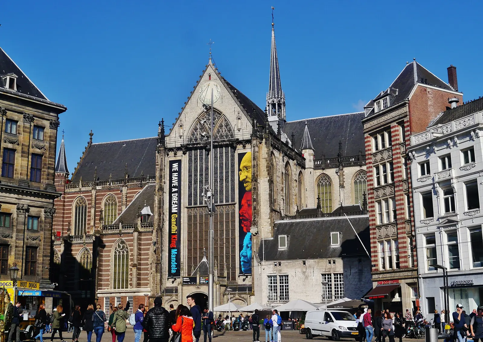 The Nieuwe Kerk on the Dam square in Amsterdam